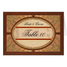 Placecard - Escort Card - Portrait