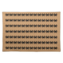 PLACEMAT (CRABES DE PLAGE) SETS DE TABLE