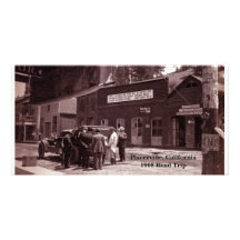 Placerville, California 1908 Road Trip Photo Card