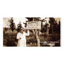 Placerville to Lake Tahoe 1908 Road Trip Photo Card