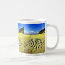 Plage à marée basse, parc national d'Abel Tasman Tasse À Café