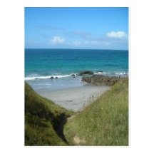 plage carte postale