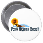 Plage de Fort Myers Pin's Avec Agrafe