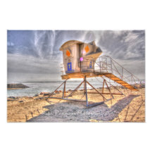 Plage d'état de Bolsa Chica la" Californie Art Photographique