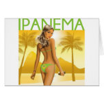 Plage d'Ipanema Carte De Vœux