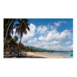 Plage Porto Rico de Luquillo Modèles De Cartes De Visite