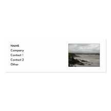 Plage près de baie de Rosscarbery, Irlande Cartes De Visite Professionnelles