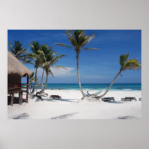 Plage tropicale posters