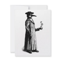 Plague Doctor with a Hot Cuppa Announcements