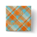 plaid022, Plaid is my kryptonite Buttons