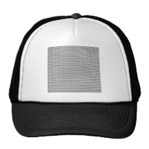 plaid44 GREY GRAYS BLACK PLAID PATTERN TEMPLATES Hats