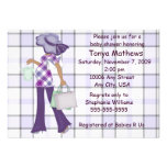 Plaid Baby Shower Invitation (AA)
