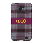 Plaid de tartan de MacCandlish Étui Samsung Galaxy S2