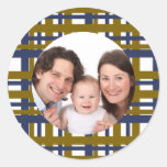 Plaid Design/Photo Stickers