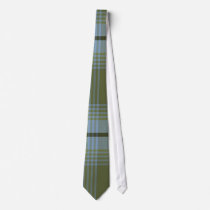 Plaid for Dad Tie (Blues 'n Greens)
