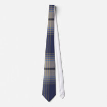 Plaid for Dad Tie (Denim Blue)