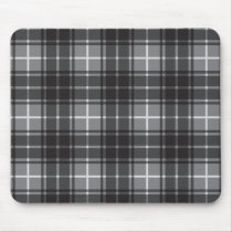 Plaid-Greys mousepads