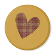 Plaid Heart