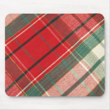 plaid mousepad