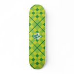 Plaidisrad-Green Skateboard