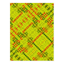 PlaidWorkz 125 Postcard