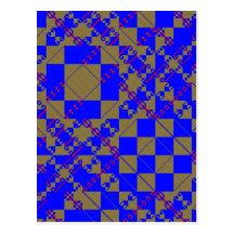 PlaidWorkz 9 Postcard