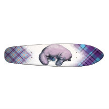 Plaidypus Custom Skateboard