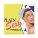 PLAIN and SEXY cover girl Magnet