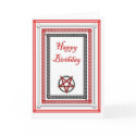 Plain Birthday Card for Satanist/Demonolator