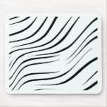 Plain Black And White Mousepads
