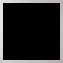 Plain black to personalize poster