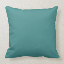 Plain Blue Pillow