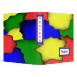 Plain Colourful Recipe Binder