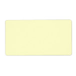 Plain Cream Background Labels