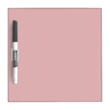 Plain Dusty Pink Dry-Erase Whiteboard