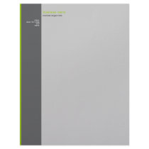 Plain Elegant Modern Simple Green Stripe