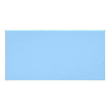 Plain Light Blue Background. Photo Card Template