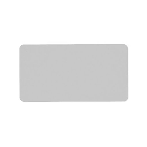 Plain Light Grey Background Labels