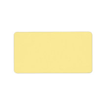 Plain Light Yellow Background. Address Labels