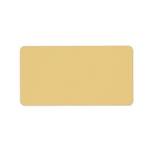 Plain non-metallic Gold Background. Address Labels