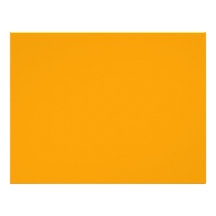 Plain Orange Background Letterhead