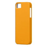 Plain Orange iPhone 5 Case casemate cases
