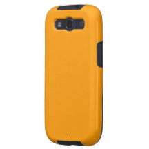 Plain Orange Samsung Galaxy S3 Cover