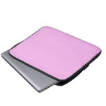 Plain Pink Laptop Computer Sleeve