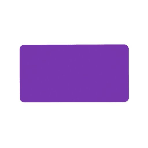 Plain Purple Background Address Labels