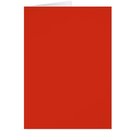 Plain Red Background. Greeting Card