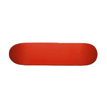Plain Red Background. Skateboard