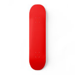 Plain Red skateboards