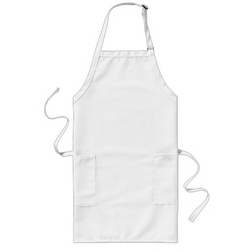 Plain White Apron
