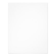 Plain White Invitation